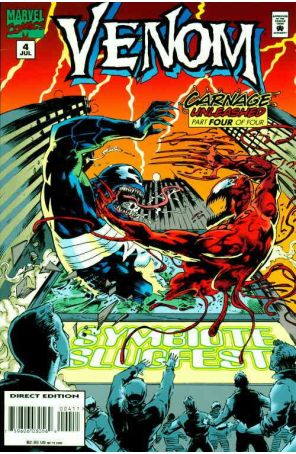 Venom: Carnage Unleashed 4 published by Marvel with cover art by Andrew Wildman