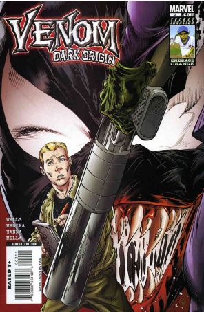 Venom: Dark Origin 2 published by Marvel with cover art by Angel Medina