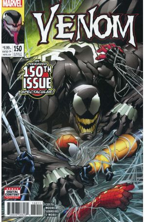 Venom 150 published by Marvel with cover art by Gerardo Sandoval