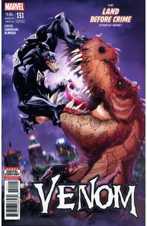 Venom 151 published by Marvel with cover art by Francisco Herrera