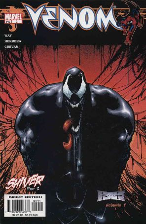 Venom 2 published by Marvel with cover art by Sam Kieth