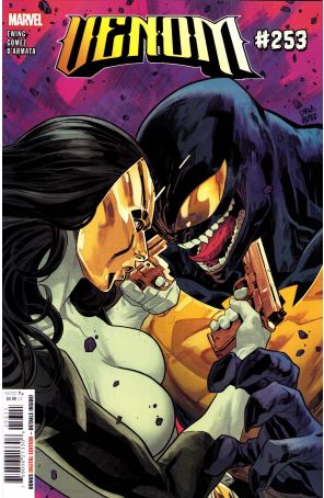Venom 253 published by Marvel with cover art by Carlos Gomez