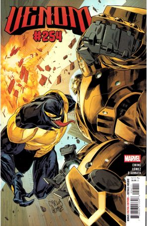 Venom 254 published by Marvel with cover art by Carlos E. Gómez