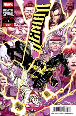 Venom 257 published by Marvel with cover art by Giuseppe Camuncoli