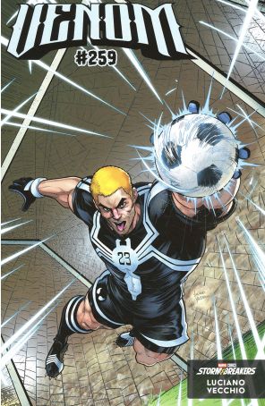 Venom 259B published by Marvel with cover art by Luciano Vecchio