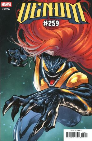 Venom 259F published by Marvel with cover art by Francesco Manna