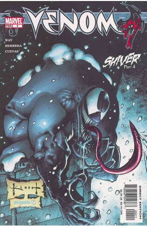 Venom 4 published by Marvel with cover art by Sam Kieth