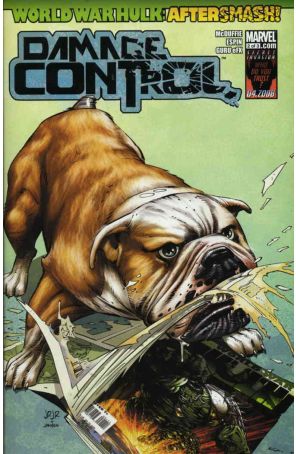 WWH Aftersmash: Damage Control 2 published by Marvel with cover art by John Romita Jr.