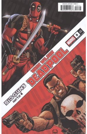 Wade Wilson: Deadpool 8F published by Marvel with cover art by Dave Johnson