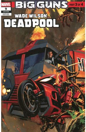 Wade Wilson: Deadpool 9A published by Marvel with cover art by Geoff Shaw