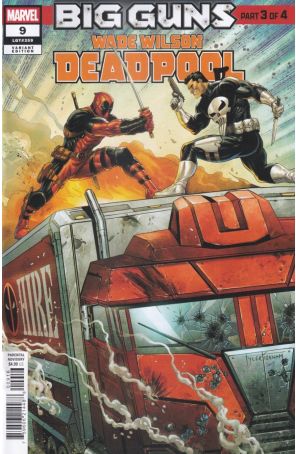 Wade Wilson: Deadpool 9D published by Marvel with cover art by Tyler Kirkham