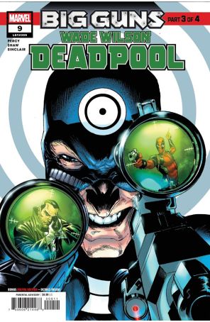 Wade Wilson: Deadpool 9 published by Marvel with cover art by Geoff Shaw