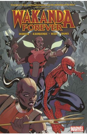 Wakanda Forever TPB 1 published by Marvel with cover art by Terry Dodson