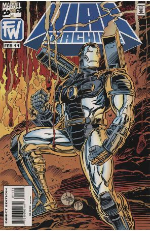 War Machine 11 published by Marvel with cover art by David Taylor