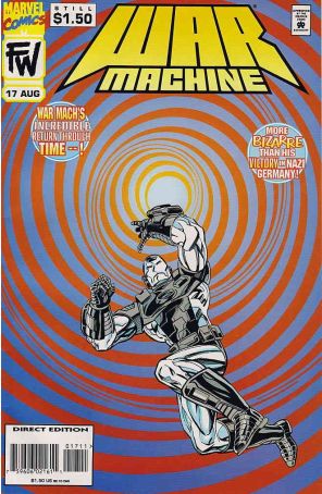 War Machine 17 published by Marvel