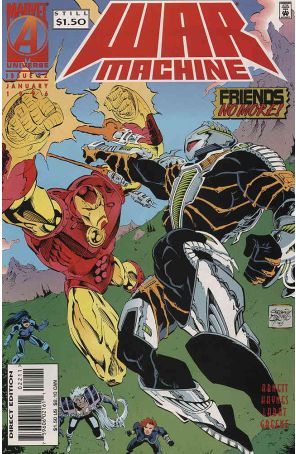 War Machine 22 published by Marvel with cover art by Sergut