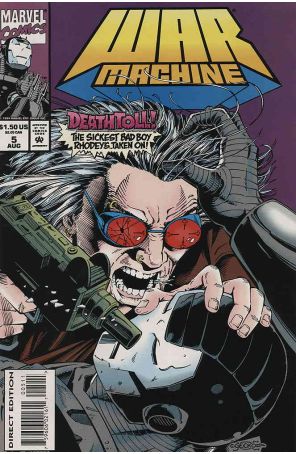 War Machine 5 published by Marvel with cover art by Gabriel Gecko