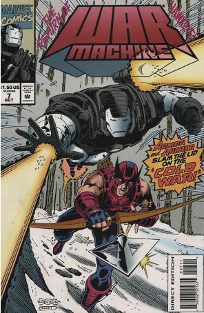 War Machine 7 published by Marvel with cover art by Gabriel Gecko