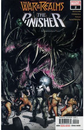 War of the Realms: Punisher 2 published by Marvel with cover art by Juan Ferreyra