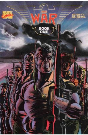 The War 1 published by Marvel with cover art by Tom Morgan