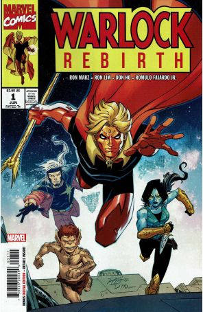 Warlock: Rebirth 1 published by Marvel with cover art by Ron Lim