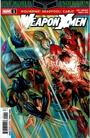 Weapon X-Men (2nd Series) 1 published by Marvel with cover art by Alex Ross