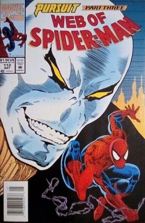 The Web of Spider-Man 112 (Newsstand) published by Marvel with cover art by Alex Saviuk