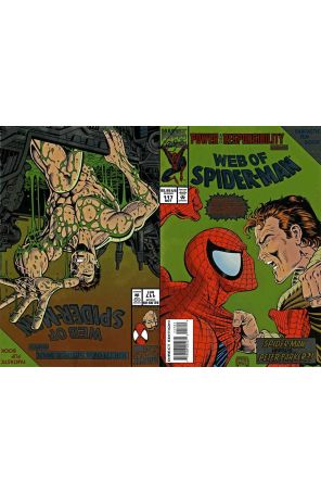 The Web of Spider-Man 117SC published by Marvel with cover art by Steven Butler
