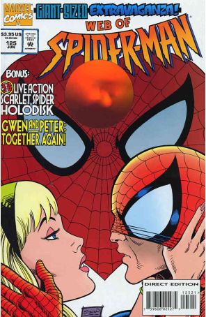The Web of Spider-Man 125SC published by Marvel with cover art by Steven Butler