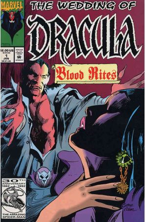 Wedding of Dracula 1 published by Marvel