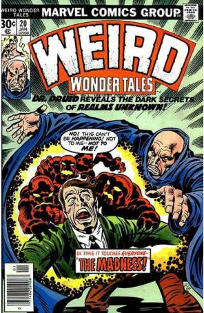 Weird Wonder Tales 20 published by Marvel with cover art by Jack Kirby