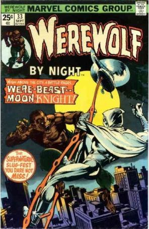 Werewolf By Night 33 published by Marvel