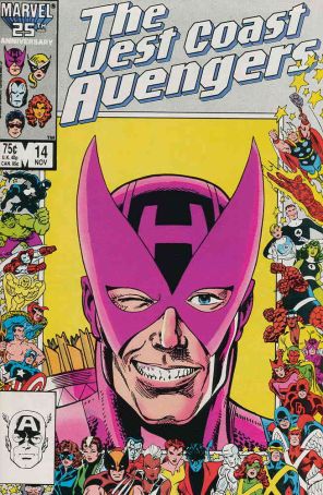West Coast Avengers 14 published by Marvel