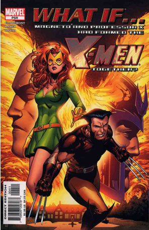 What If Magneto Had Formed the X-Men With Professor X? 1 published by Marvel with cover art by Jim Cheung