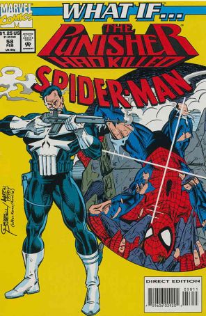 What If? (Vol. 2) 58 published by Marvel with cover art by Gordon Purcell