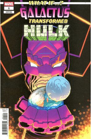 What If? Galactus Transformed Hulk 1A published by Marvel with cover art by Frank Miller