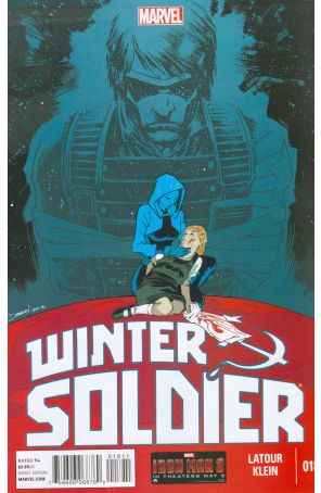 Winter Soldier 18 published by Marvel with cover art by Declan Shalvey