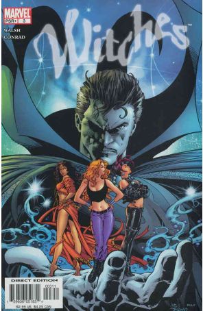 Witches 3 published by Marvel with cover art by Mike Deodato Jr.