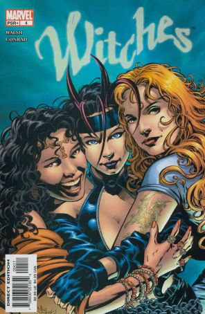 Witches 4 published by Marvel with cover art by Mike Deodato Jr.