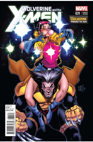Wolverine And The X-Men 31A published by Marvel with cover art by Ryan Stegman