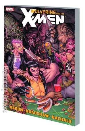Wolverine And The X-Men TPB 2 published by Marvel with cover art by Nick Bradshaw