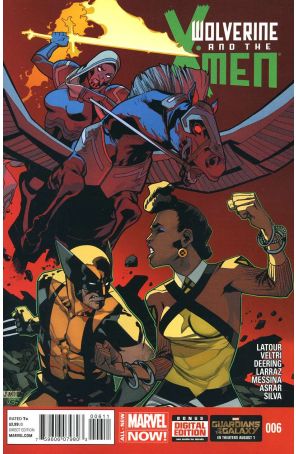 Wolverine And the X-Men (2nd Series) 6 published by Marvel with cover art by Mahmud A. Asrar