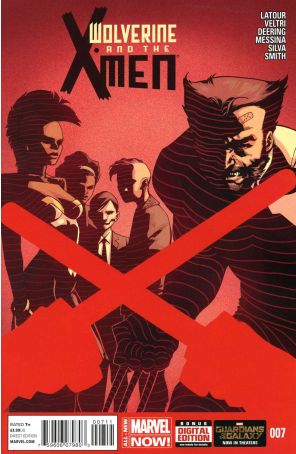 Wolverine And the X-Men (2nd Series) 7 published by Marvel with cover art by Mahmud A. Asrar