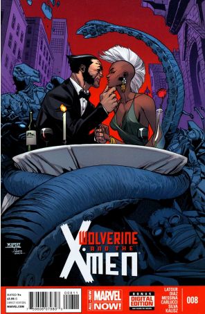 Wolverine And the X-Men (2nd Series) 8 published by Marvel with cover art by Mahmud A. Asrar