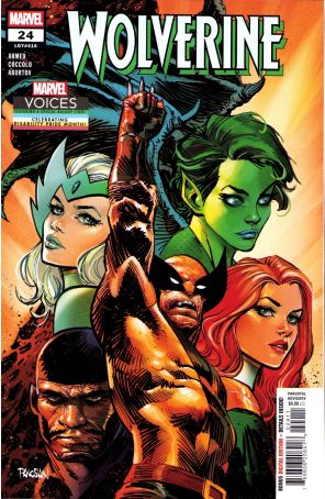 Wolverine (8th Series) 24 published by Marvel with cover art by Dan Panosian