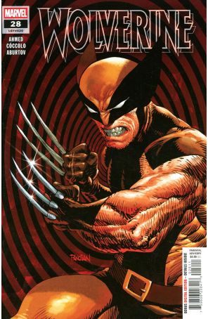 Wolverine (8th Series) 28 published by Marvel with cover art by Dan Panosian