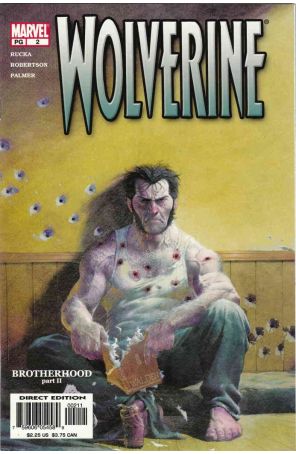 Wolverine (Vol. 3) 2 published by Marvel with cover art by Esad Ribic
