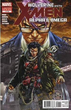 Wolverine and the X-Men: Alpha And Omega 1 published by Marvel with cover art by Mark Brooks