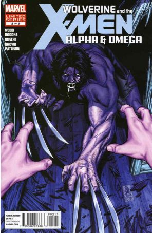 Wolverine and the X-Men: Alpha And Omega 2 published by Marvel with cover art by Mark Brooks