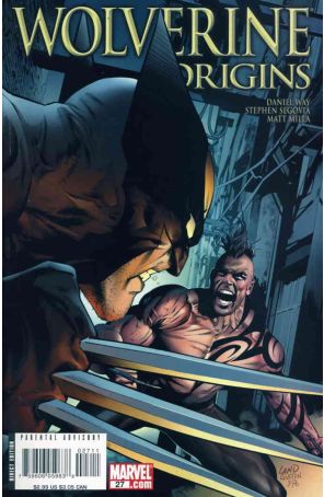 Wolverine: Origins 27 published by Marvel with cover art by Greg Land